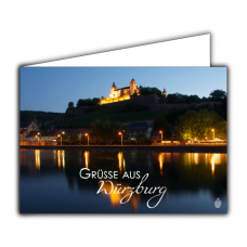 Greeting card | Greetings from Würzburg II